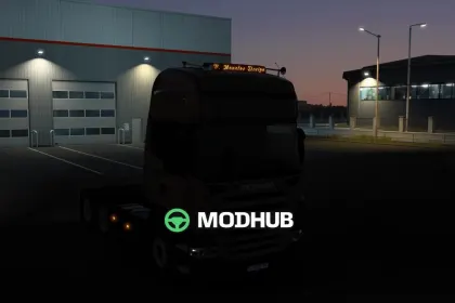 Paquete de cajas de luz de techo para Scania RJL y Next Generation V1.0 para ETS2 — 2