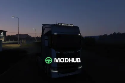 Paquete de cajas de luz de techo para Scania RJL y Next Generation V1.0 para ETS2 — 3