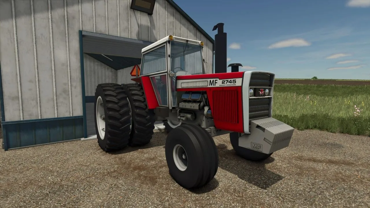 Powerful Tractor Massey Ferguson 2700 for Farming Simulator 25 — 155–211 hp