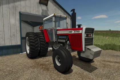 Powerful Tractor Massey Ferguson 2700 for Farming Simulator 25 — 155–211 hp — 1