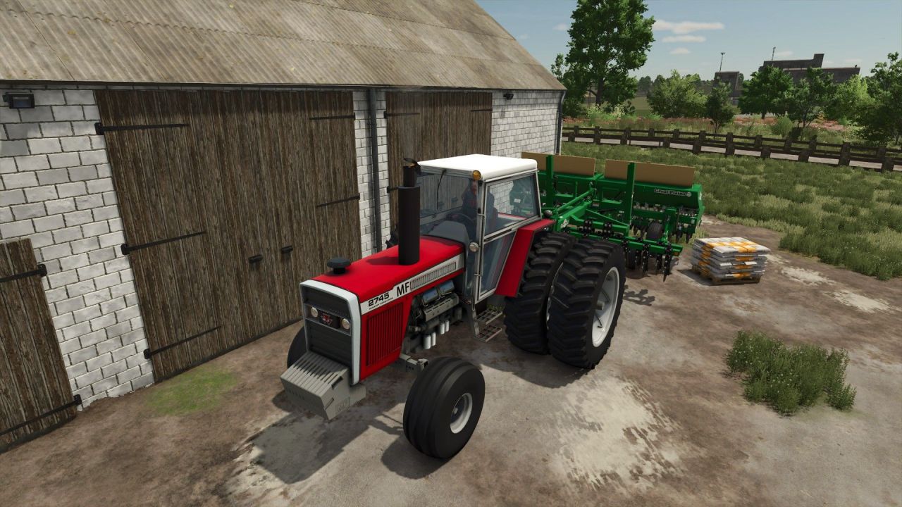 Powerful Tractor Massey Ferguson 2700 for Farming Simulator 25 — 155–211 hp