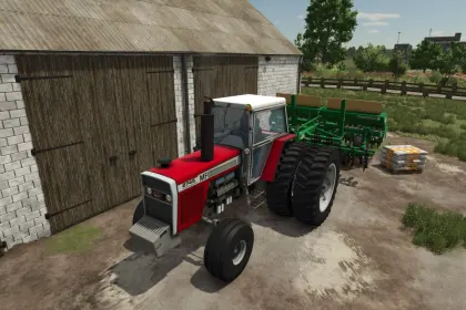 Powerful Tractor Massey Ferguson 2700 for Farming Simulator 25 — 155–211 hp — 2
