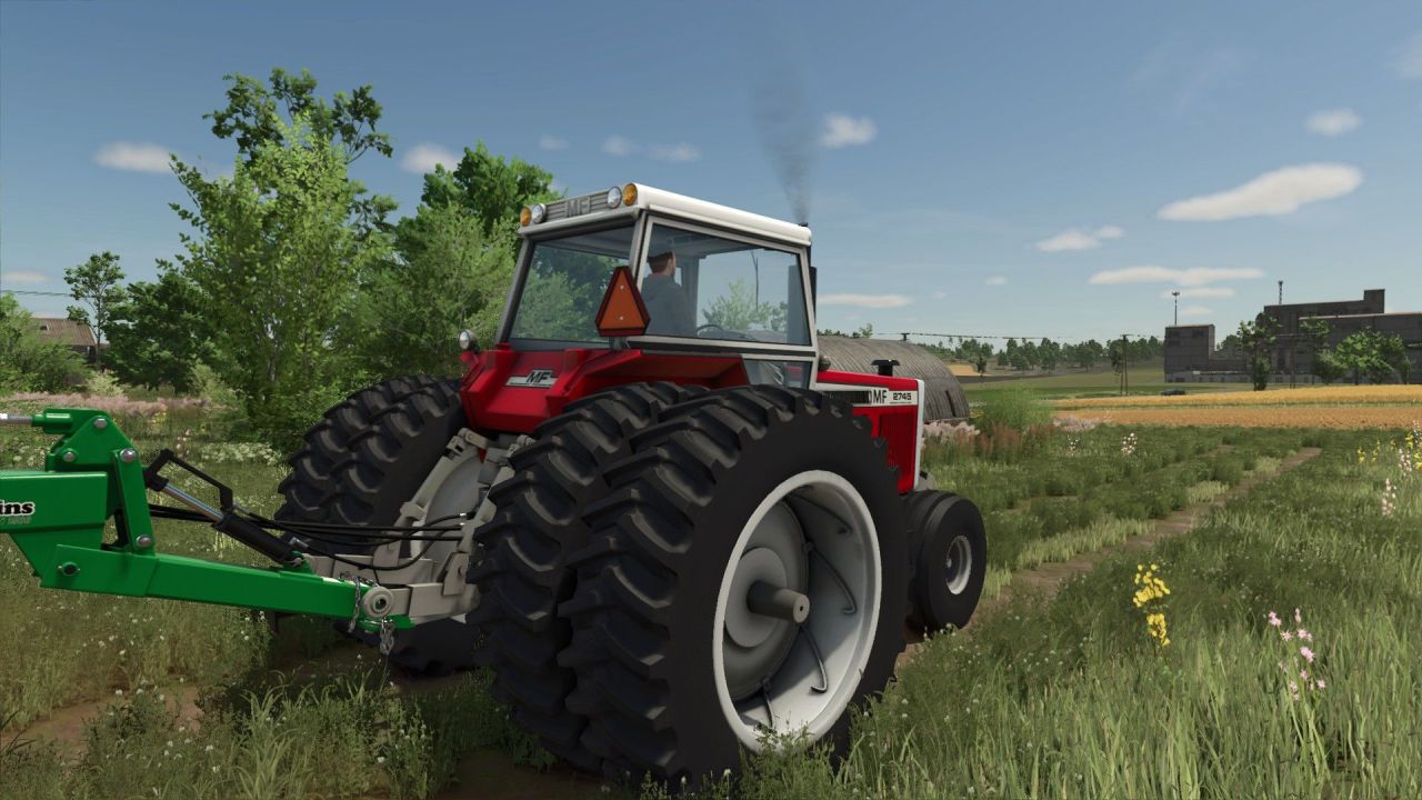 Powerful Tractor Massey Ferguson 2700 for Farming Simulator 25 — 155–211 hp