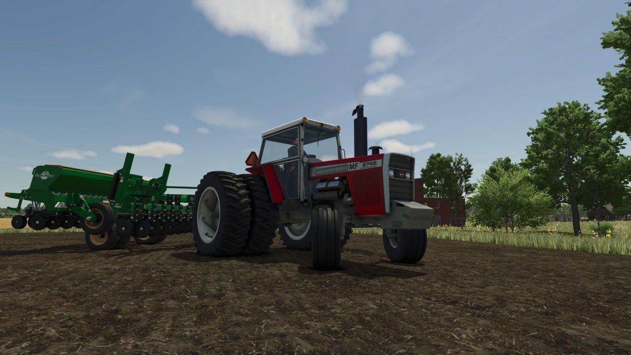 Powerful Tractor Massey Ferguson 2700 for Farming Simulator 25 — 155–211 hp