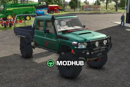 Toyota Land Cruiser VDJ76 todoterreno para FS25 — 2