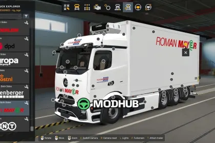 Camion Mercedes-Benz MP6 New v2.3.26 per ETS2 — 2