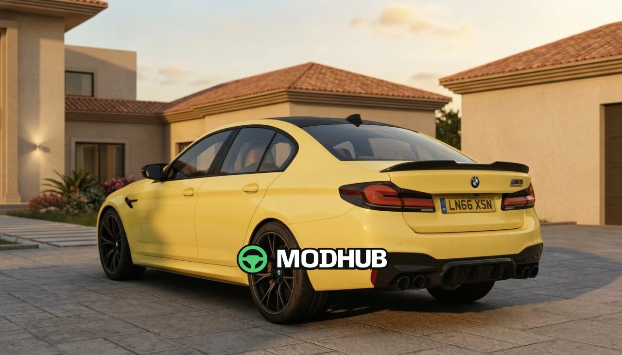 Автомобіль BMW M5 Competition 2023 v1.62 для ETS2