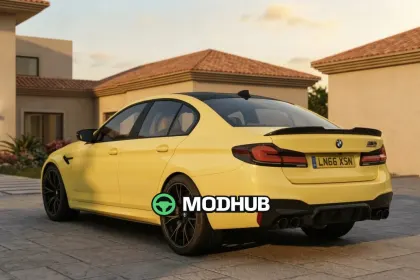 Автомобіль BMW M5 Competition 2023 v1.62 для ETS2 — 2