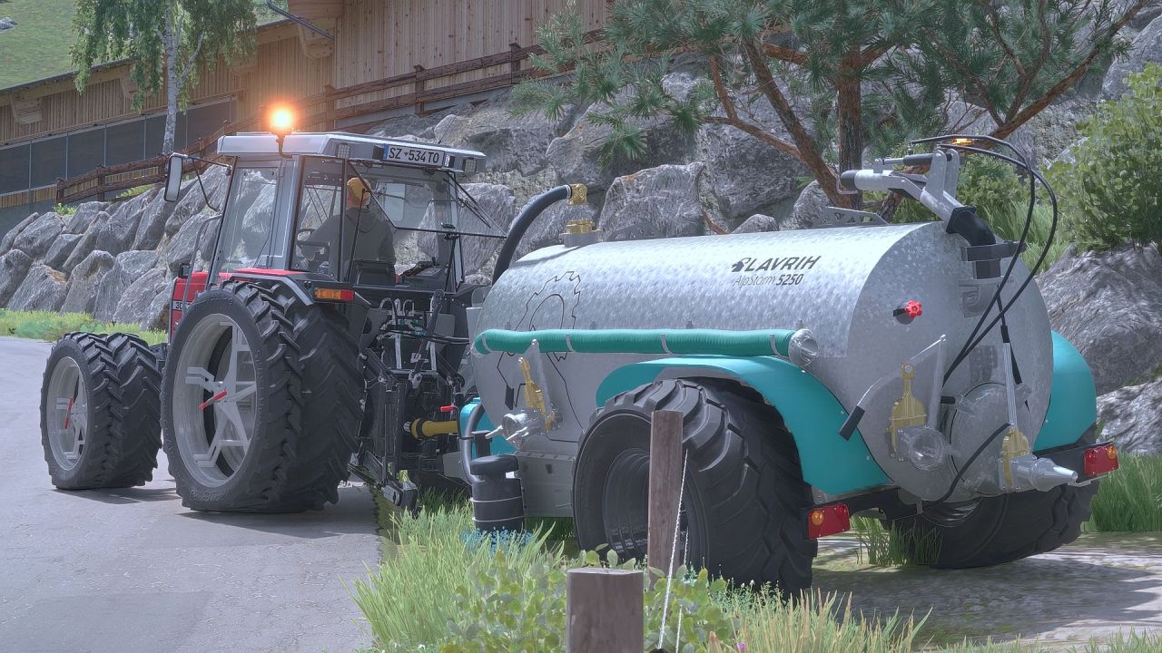 Cisterna per liquame Lavrih Alpstorm 5250 per Farming Simulator 22