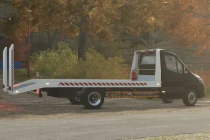 Effizienter Abschleppwagen Mercedes-Benz Sprinter W910 — Schneller Tow Truck für Farming Simulator 25 — 4