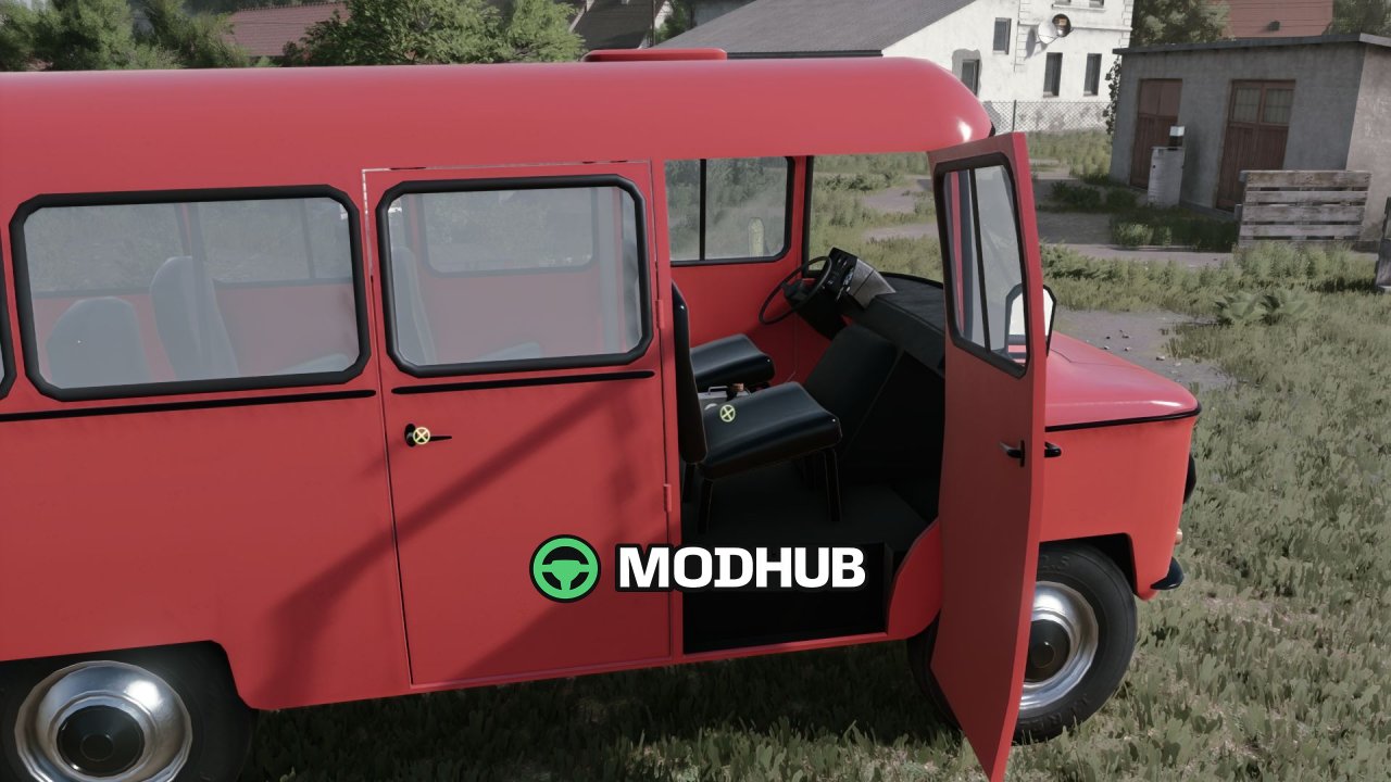 Nysa 522 V2.0 – Furgão de entrega para Farming Simulator 25
