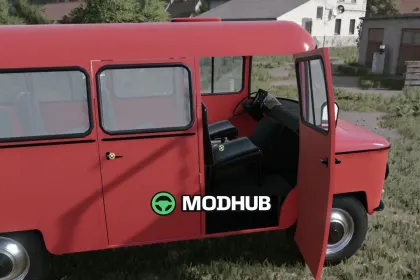 Nysa 522 V2.0 – Furgão de entrega para Farming Simulator 25 — 3