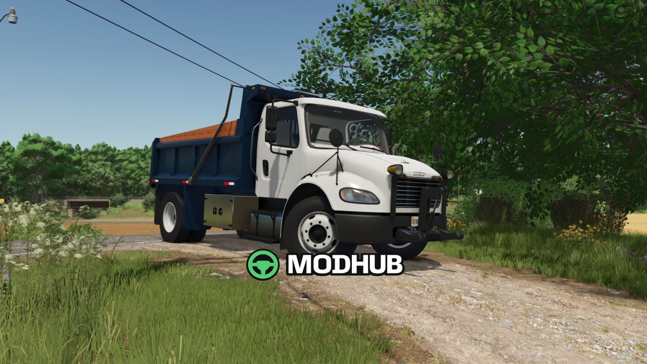 Вантажівка Freightliner M2 Dumper для FS25
