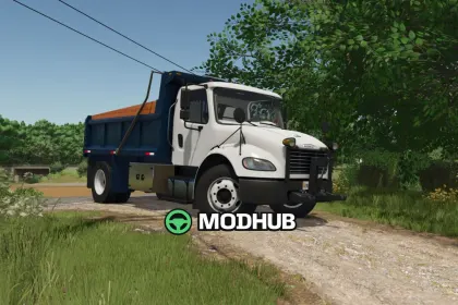 Вантажівка Freightliner M2 Dumper для FS25 — 3