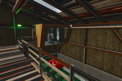 Пилорама Animated Sawmill для Farming Simulator 25 — 2