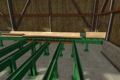 Пилорама Animated Sawmill для Farming Simulator 25 — 3