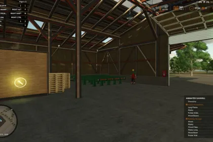 Пилорама Animated Sawmill для Farming Simulator 25 — 6