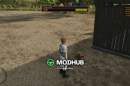 Menu HUD Kirikouano V1.7 per FS25 — 3