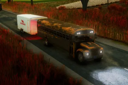 Legendärer School Bus für Farming Simulator 25 — Realistischer Bus für Rollenspiel und Dekor