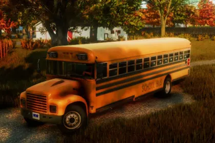 Legendärer School Bus für Farming Simulator 25 — Realistischer Bus für Rollenspiel und Dekor — 5