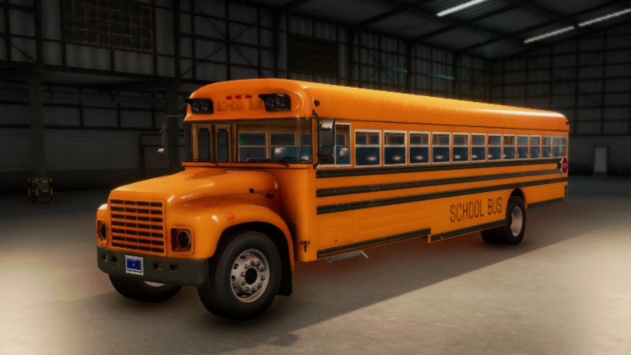 Legendärer School Bus für Farming Simulator 25 — Realistischer Bus für Rollenspiel und Dekor
