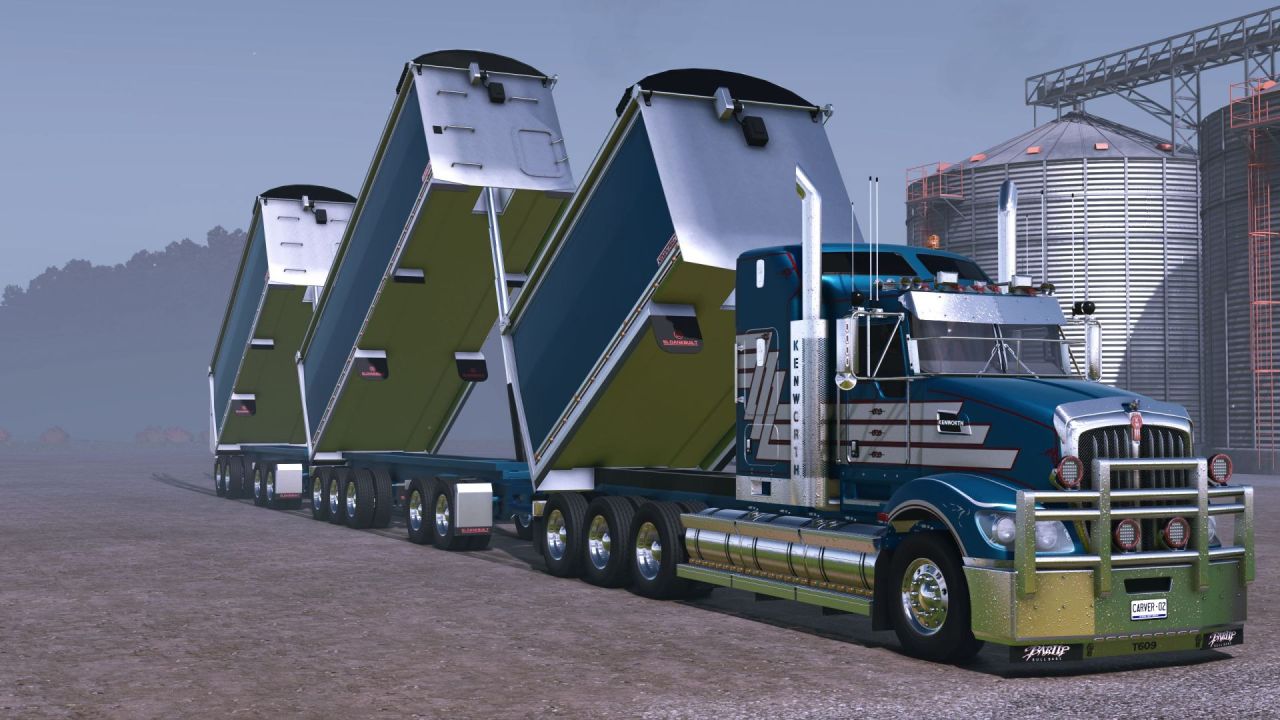 Причіп Sloanebuilt Tipper Bins для Farming Simulator 25
