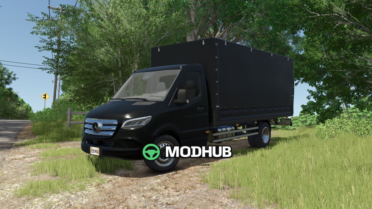 Мікроавтобус Mercedes Sprinter W910 для FS25