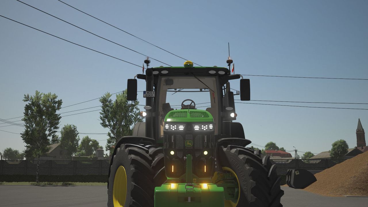Трактор John Deere 7R 2014 для Farming Simulator 25