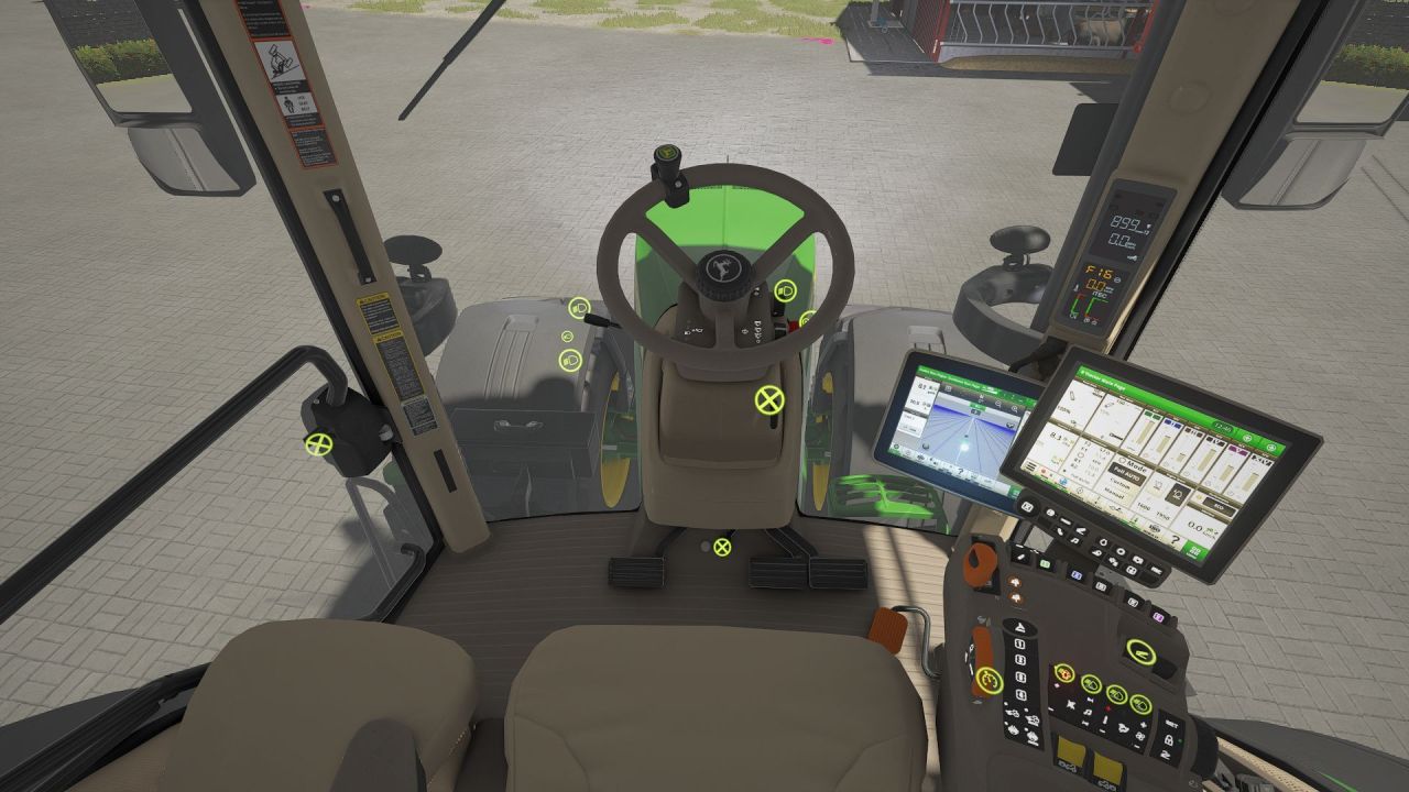Трактор John Deere 7R 2014 для Farming Simulator 25