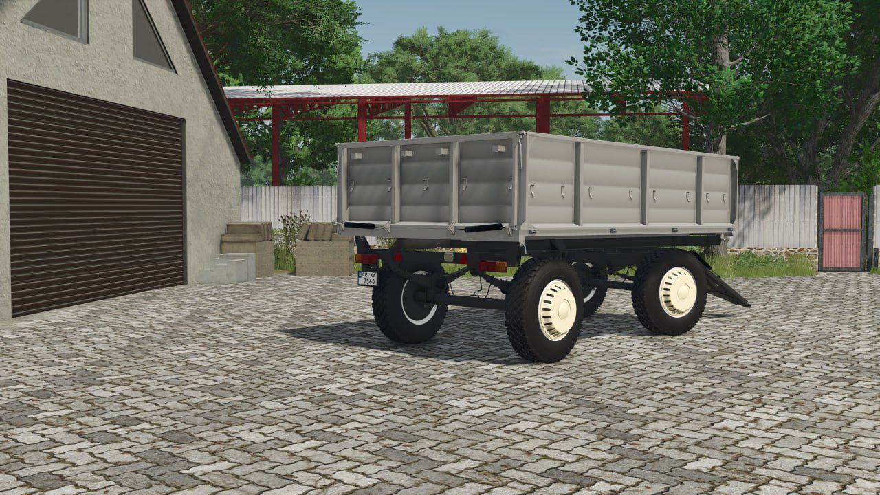 Effektiver GKB-819 Anhänger für Farming Simulator 25 – Farb- und Volumeneinstellungen