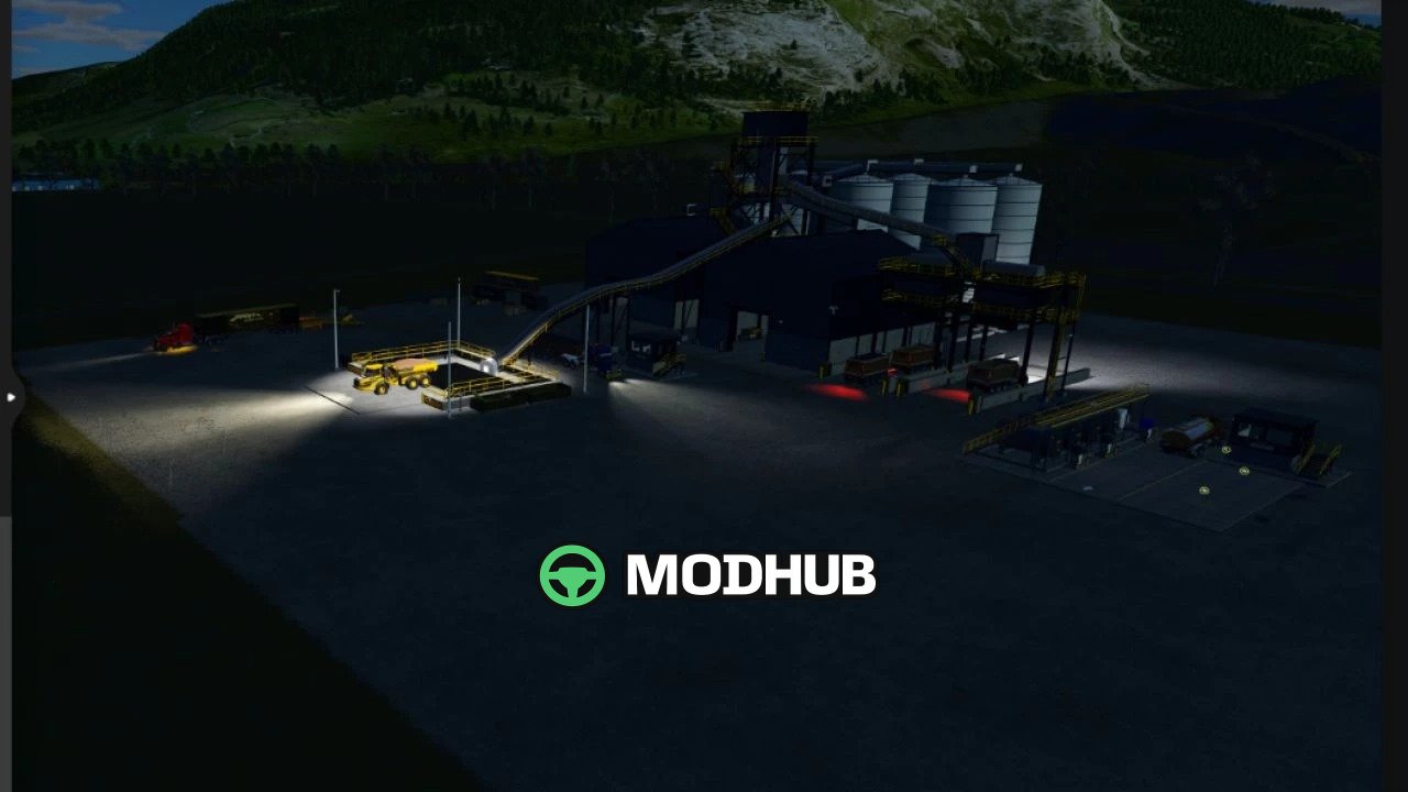 Термінал зберігання Mining Storage Terminal v1.0 для FS25