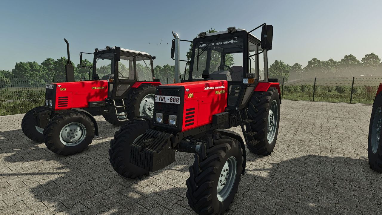 Трактор Belarus 892.2 TKP для Farming Simulator 25