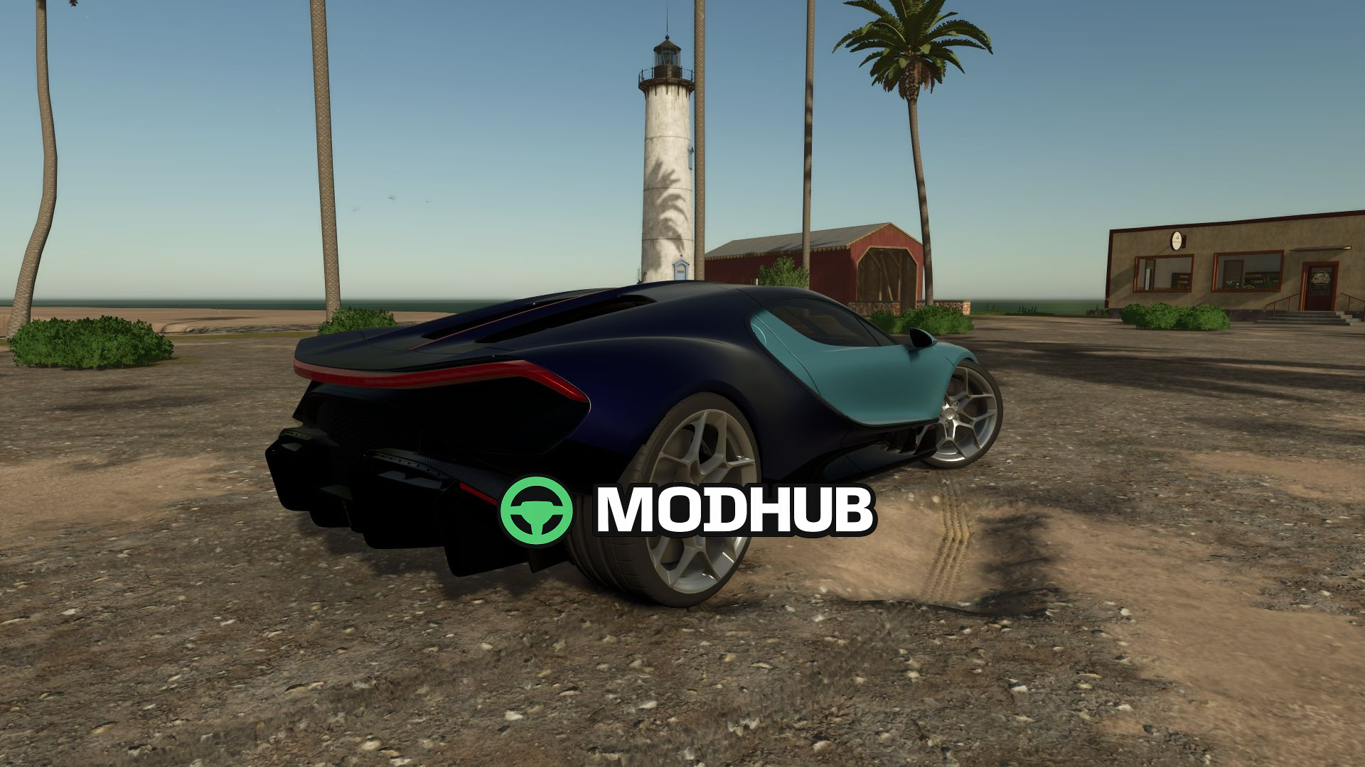 Mod na samochody Bugatti Tourbillon dla Farming Simulator 25 - Zrzuty ekranu