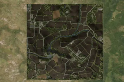 Neue Karte Valley Falls für Farming Simulator 25 — 101 Felder, Produktionen und Neue Kulturen — 2