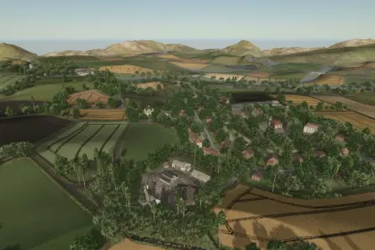 Neue Karte Valley Falls für Farming Simulator 25 — 101 Felder, Produktionen und Neue Kulturen — 3