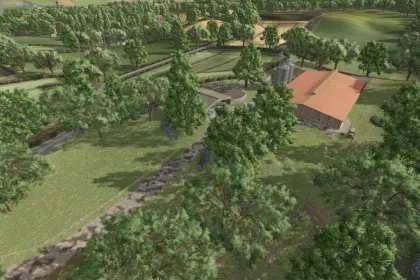 Neue Karte Valley Falls für Farming Simulator 25 — 101 Felder, Produktionen und Neue Kulturen — 5