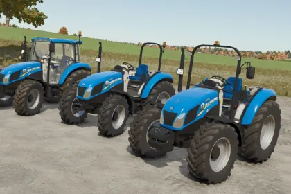 Effizienter Traktor New Holland T4 Series — Wendiger Helfer für jeden Betrieb — 2