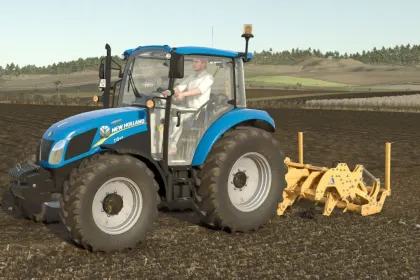 Effizienter Traktor New Holland T4 Series — Wendiger Helfer für jeden Betrieb — 3
