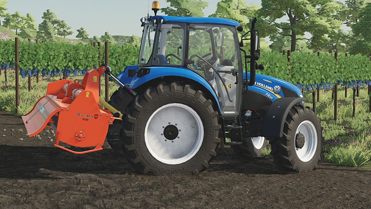 Effizienter Traktor New Holland T4 Series — Wendiger Helfer für jeden Betrieb