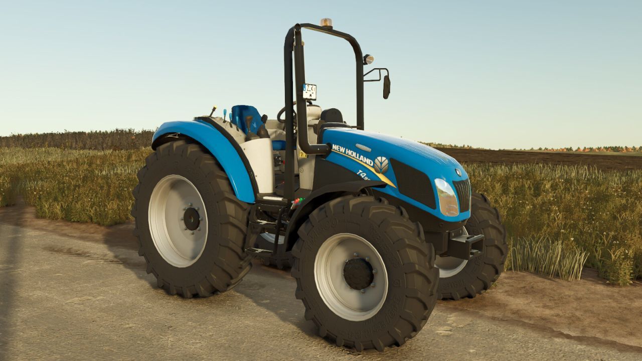 Effizienter Traktor New Holland T4 Series — Wendiger Helfer für jeden Betrieb
