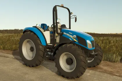 Effizienter Traktor New Holland T4 Series — Wendiger Helfer für jeden Betrieb — 6