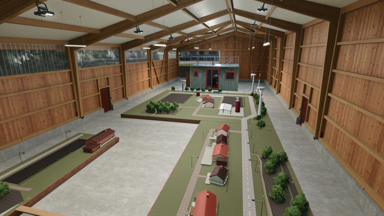 Mappa RC World per Farming Simulator 25 - Mondo in miniatura 1:17