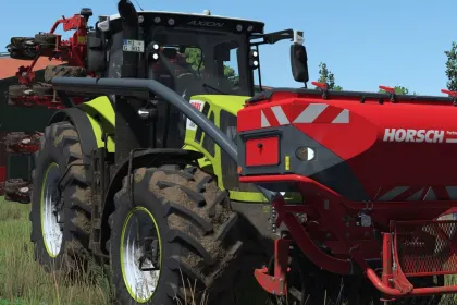 Farming Simulator 25 için CLAAS AXION 960-920 Traktör — 2