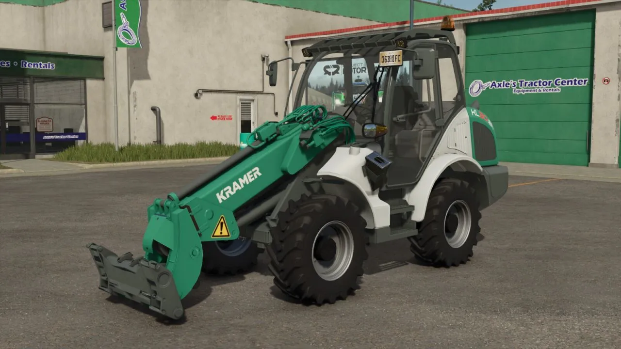 Ефективний Фронтальний Навантажувач Kramer KL30.8T для Farming Simulator 25