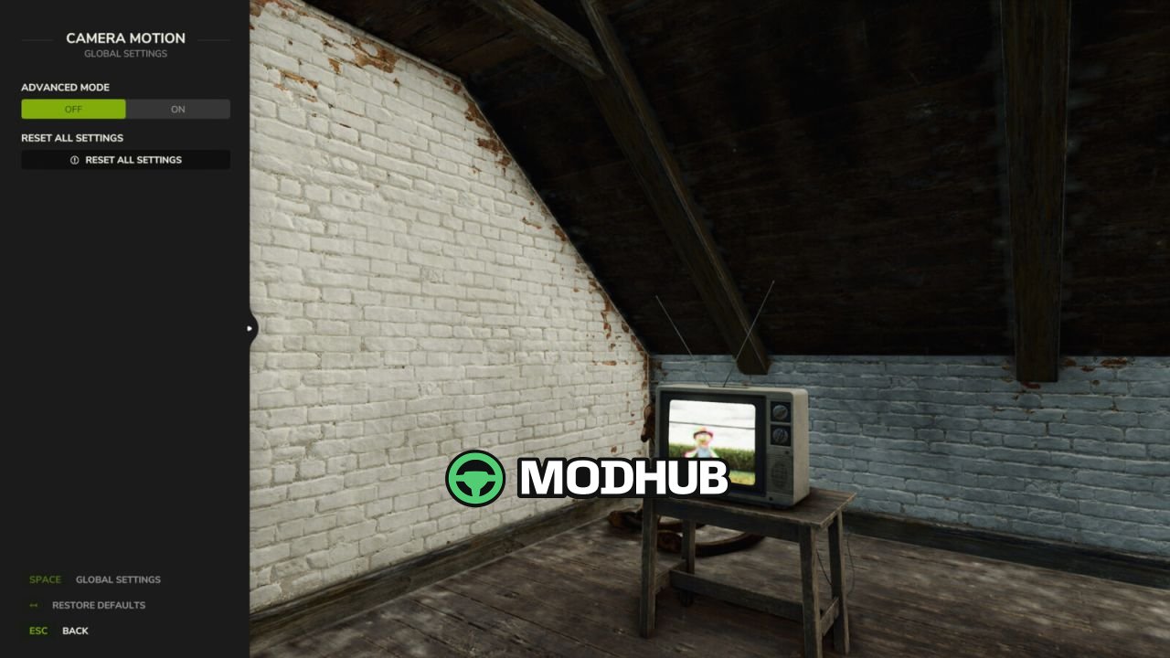 Camera Motion V1.0 pour FS25 – Effets de caméra réalistes