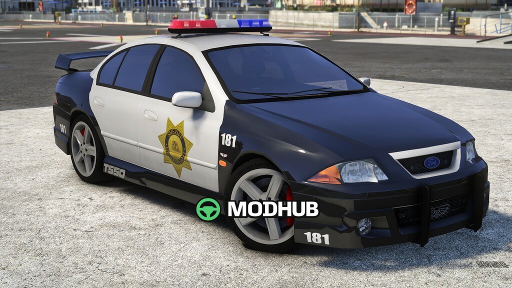 Pack de police Class 4 de NFSHP2 pour GTA 5