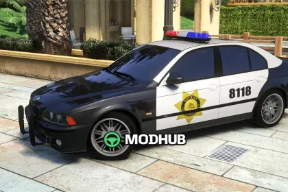 Pack de police Class 4 de NFSHP2 pour GTA 5 — 5