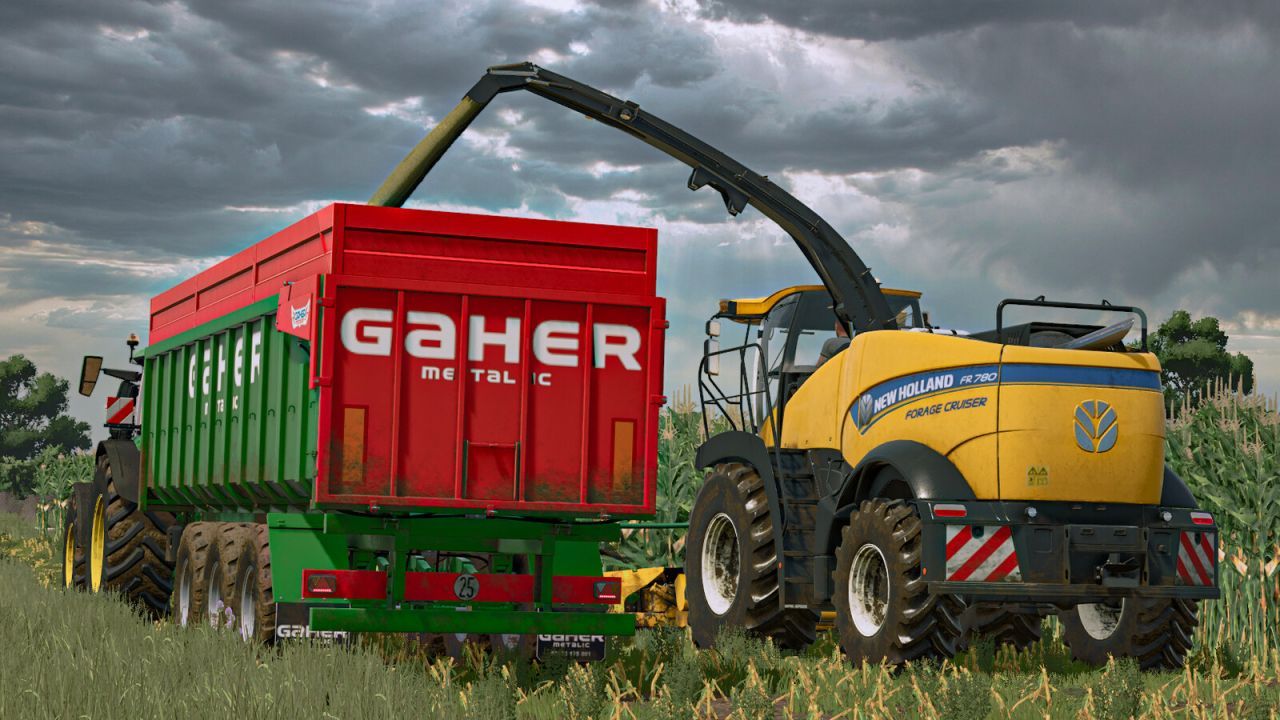 Ефективний Причіп Gaher Metalic Tipping Trailer Pack (GHR TB50/TB60/TB80) для Перевезення Сипучих Вантажів