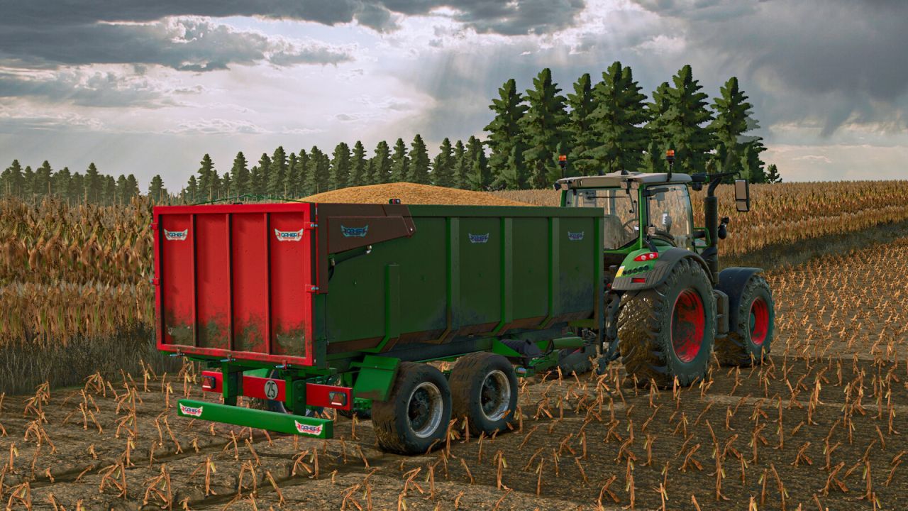 Ефективний Причіп Gaher Metalic Tipping Trailer Pack (GHR TB50/TB60/TB80) для Перевезення Сипучих Вантажів