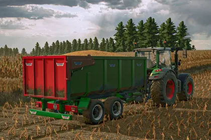 Ефективний Причіп Gaher Metalic Tipping Trailer Pack (GHR TB50/TB60/TB80) для Перевезення Сипучих Вантажів — 3